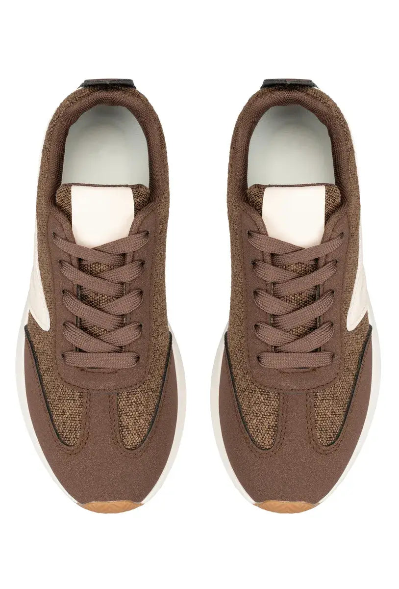 Women's sneakers 1148: BROWN / 36-41 (123321)