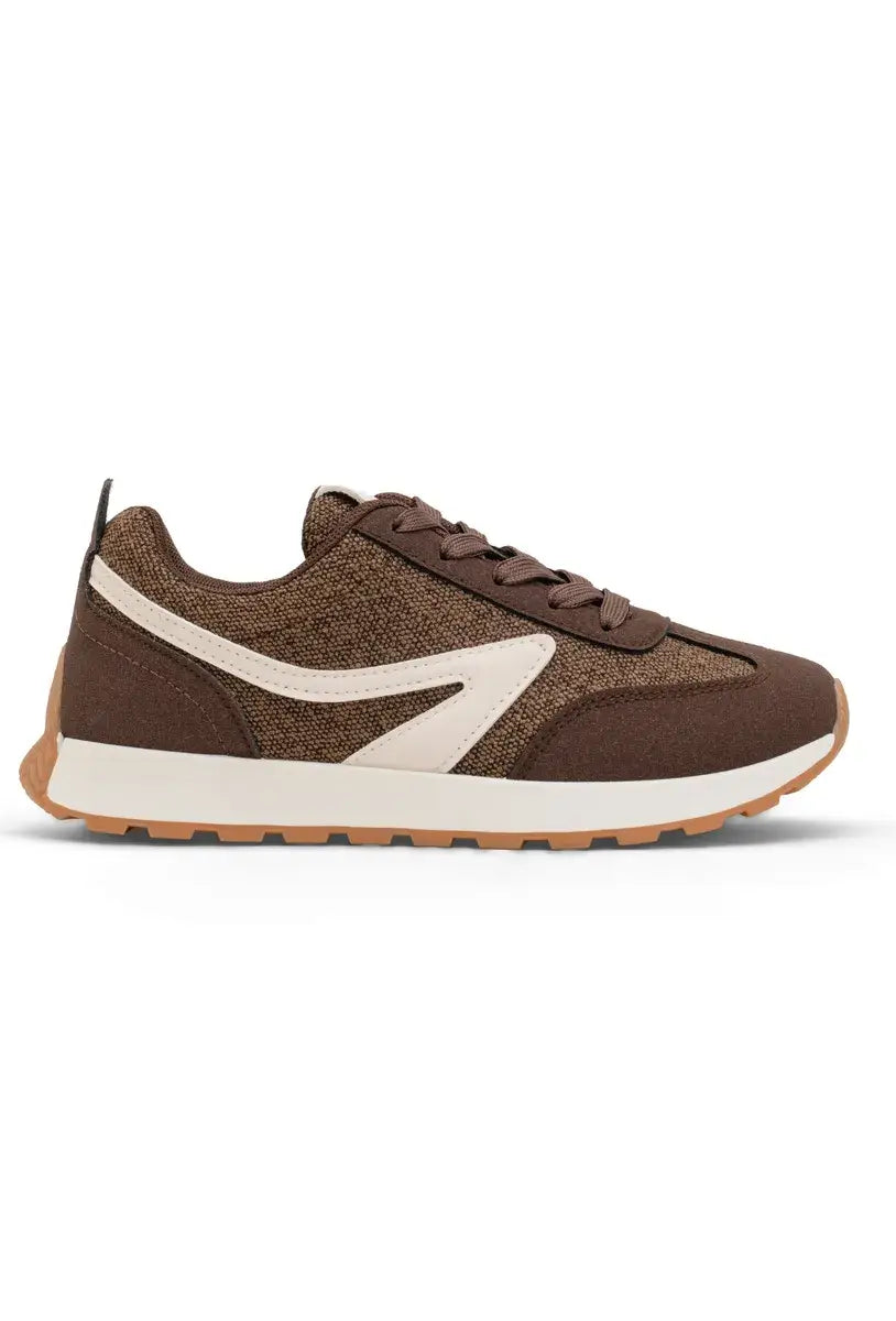 Women's sneakers 1148: BROWN / 36-41 (123321)